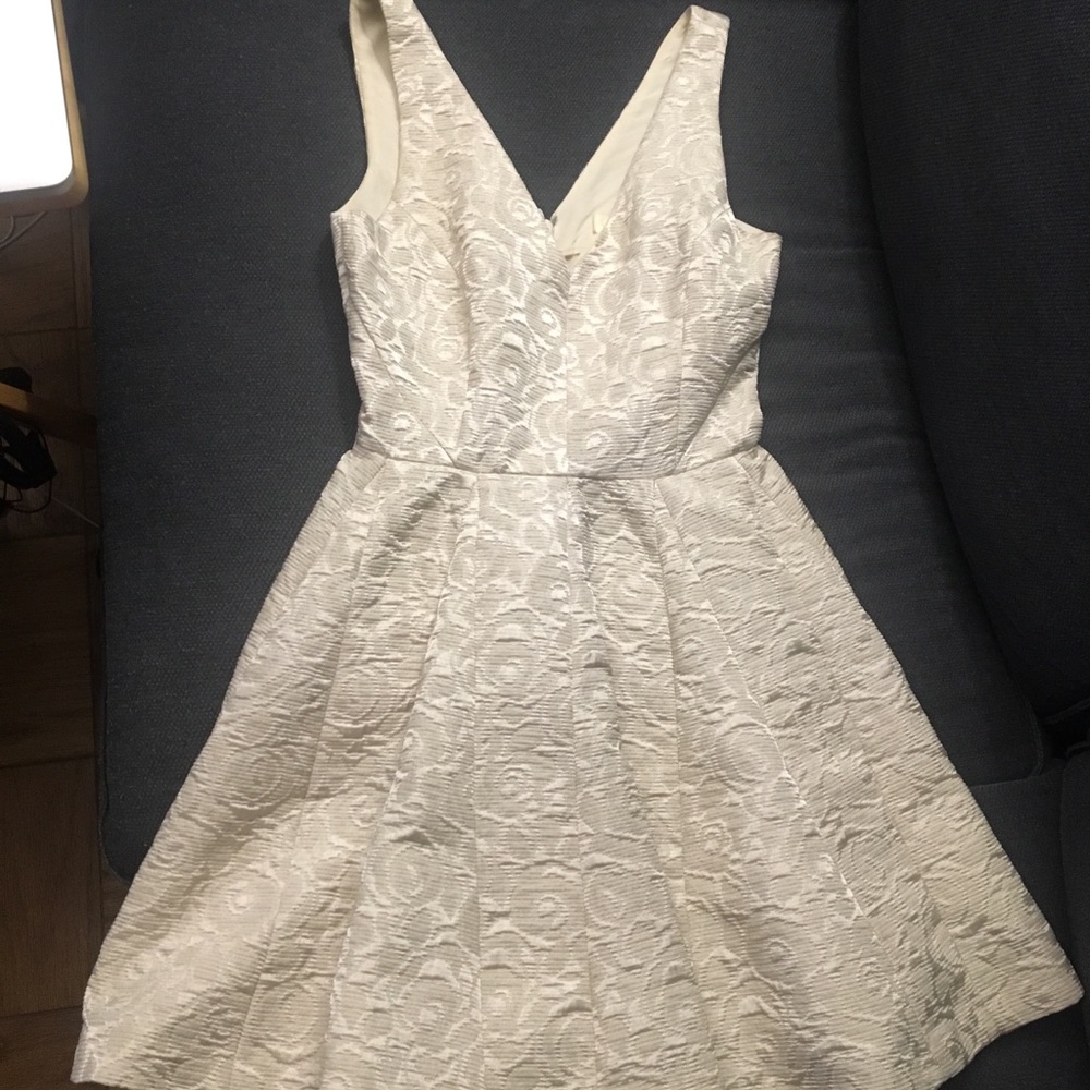 Erin Fetherston White Cocktail Dress - Sleeveless